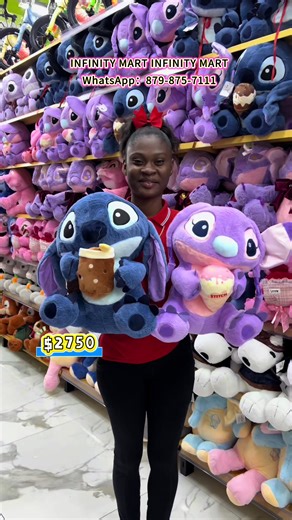 #infinitymart 📍32 Eastwood Park Rd, Kingston WhatsApp：876-875-7111 #stich#plushies #blanket #gift