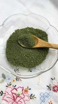 DIY Leaf Flour! Our Secret for Linden Matcha & Baking 🌿🍰