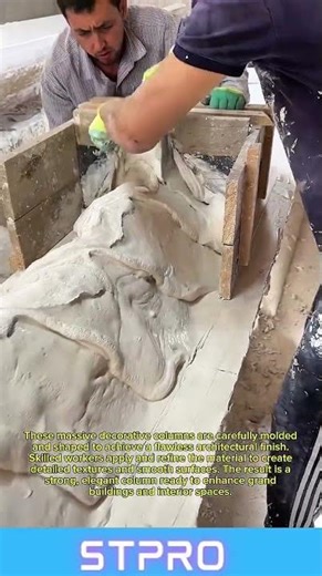 Massive Decorative Column Production