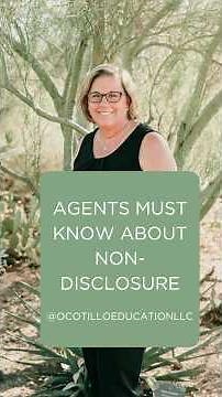 Arizona Real Estate Agents: What You CAN’T Disclose (ARS 32-2156 Explained)