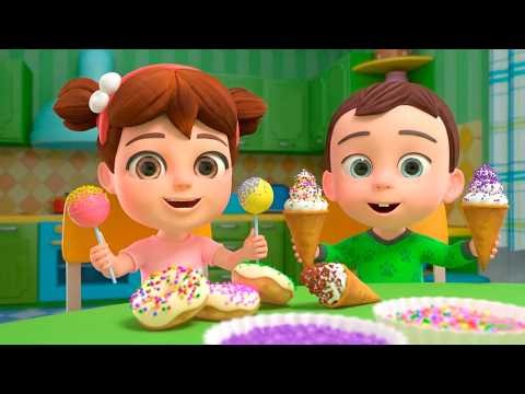 Yummy Ice Cream & Lollipops Song + More Funny Nursery Rhymes