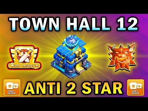 AFTER UPDATE🔥 New TOP 10 TH12 Base for War/CWL/Ranked 2026 | Town Hall 12 STRONGEST TH 12 BASE LINK