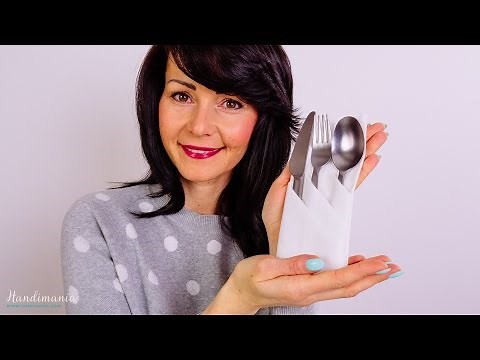 Triple Pocket Napkin Fold