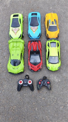 6 Ta RC Car Three colour Remote control Car 🚗 Tasting|| #shortsfeed​