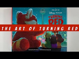 The Art of Turning Red (flip through) Artbook