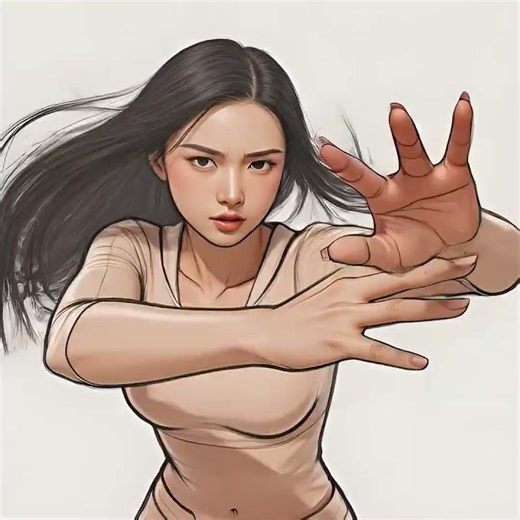 How to Make Poses Feel Powerful｜超强透视漫画草稿风