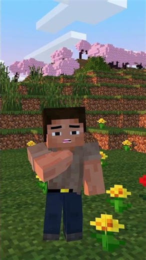 1 Like = 1 Heart For Her 💔 #minecraft #animation