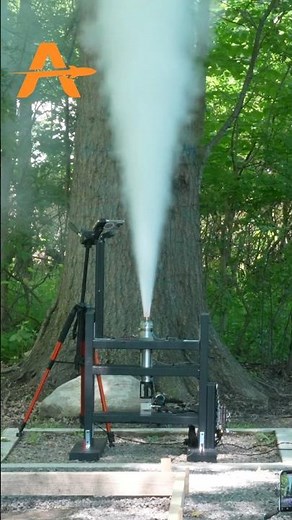 High Power Rocket Motor Test Fire #stem #rocketry #rockets #nasa #spacex #engineering #watch #fyp