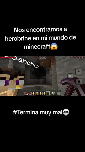 Encuentro con Herobrine en Minecraft - ¡Viral!