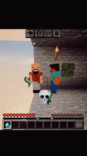 Minecraft notch moment 😂🤣 #minecraft #noob #notch #herobrine #funny #meme #shortsfeed #edits