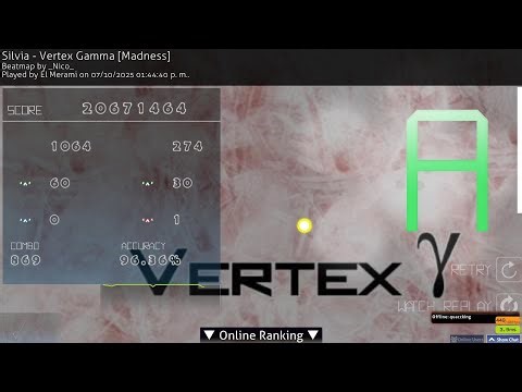vertex gamma madness 96.36% 1x