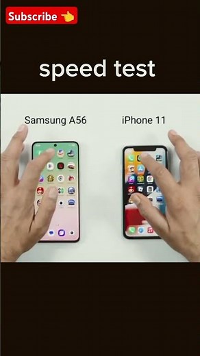 Samsung A56 vs iPhone 11 SPEED TEST Comparison...