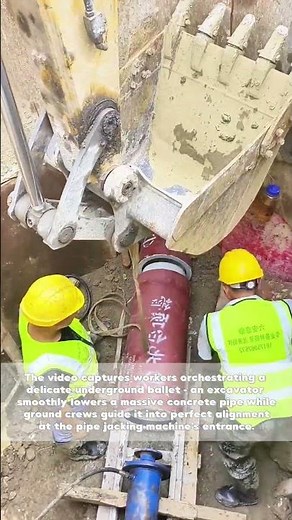 Precision Underground: The Art of Perfect Pipe Placement!