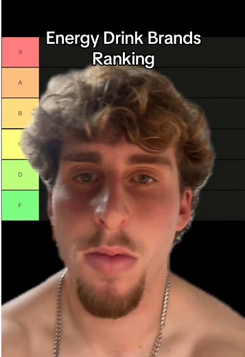 What y’all think #energydrinks #brandrankings #tierlist #ranking #caffeine