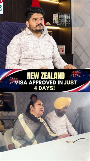 Congratulations to Jaswinder & Sukhvir Kaur on your New Zealand Visa Approved Within Just 4 Days