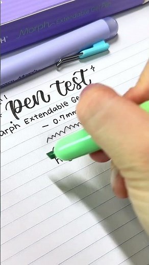 Small Pen, Big Personality✏️ | WRITECH Morph Extendable Gel Pens