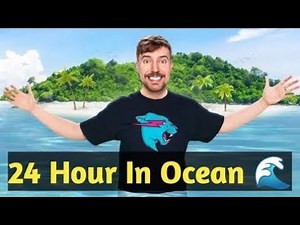 Surviving 24 Hour In Ocean ! Mrbeast Hindi ! @MrBeast (HINDI) ! MrBeast Hindi Video