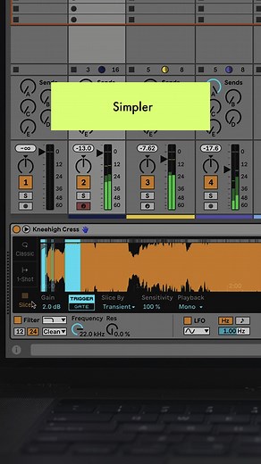 Ableton | Slice a full track in Simpler and move the start point to explore new melodic sequences. #abletonlive #ableton #sampling | Instagram
