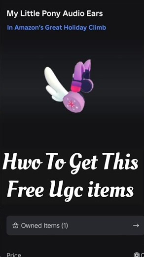 FREE ROBLOX UGC ITEM 😱🎁 LIMITED STOCK (DECEMBER ONLY!) • free ugc items roblox 🤤💸 #shorts #roblox