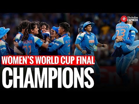 Women’s World Cup Final: India Creates History, Beats South Africa To Win First Ever Title