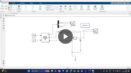 #solarenergy #pvarray #nittrichy #matlab #simulink #mpptalgorithms #renewablepower #cleanenergy #internshipexperience | Sandhiya S