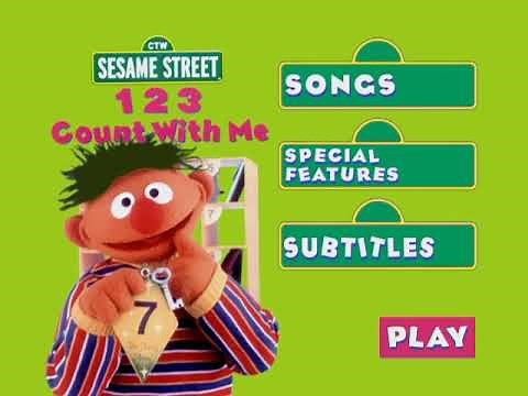 Sesame Street: 123 Count with Me - DVD Menu Walkthrough