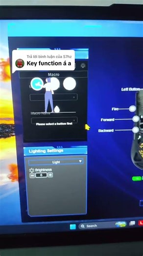 App for mapping keys on the G11 gaming mouse #gamingmouseg11 #furycube #wirelessmouse #gamingmouse