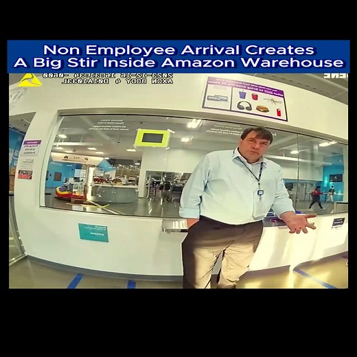 Non Employee Arrival Creates A Big Stir Inside Amazon Warehouse #bodycam | Code Blue Cam