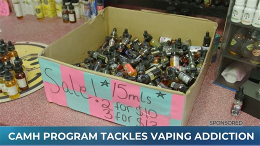 A new CAMH program tackles vaping addiction in youths
