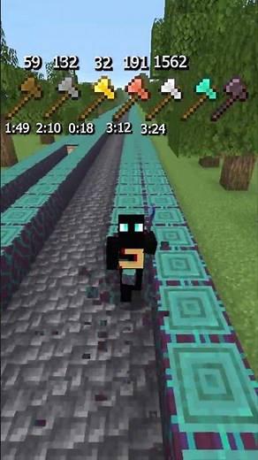 Axe vs Wood in Minecraft 🪵