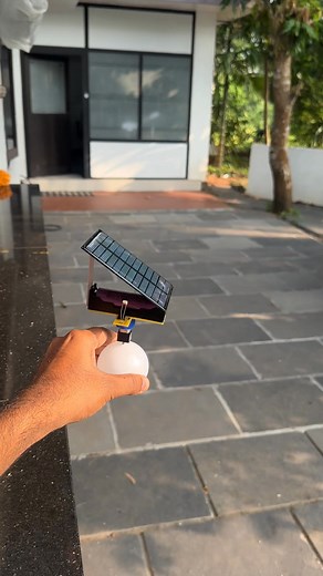 DIY Solar Tracker #electronics #solarpower (It will automatically turn to the Sun light side.) | Pro Maker 101