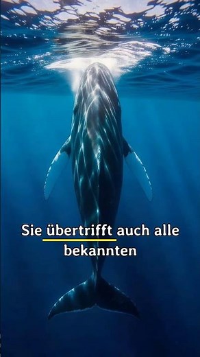 Blauwal: Das größte Tier, das je gelebt hat