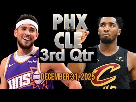 Phoenix Suns vs Cleveland Cavaliers 3rd Quarter Part 1 Highlight - DEC 31, 2025