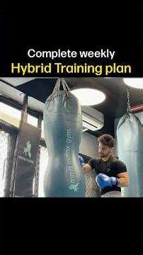Hybrid Training complete workout routine #hybrid #hybridathlete #hybridtransformation