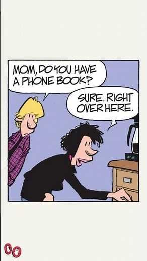 The past called- Zits Comic