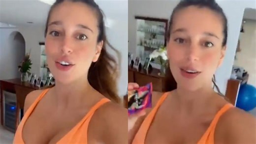 Sol Pérez mostró su primer entrenamiento tras el nacimiento de su hijo: "A 14 días de la cesárea"