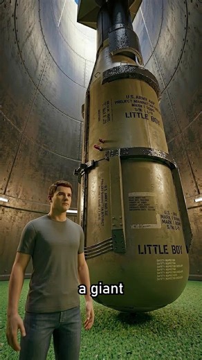 How a Nuclear Bomb Works Animation 🤯 #shorts