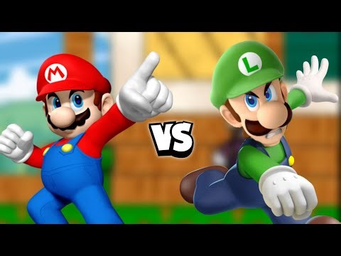 MUGEN [Request #2] - Super Mario vs Super Luigi