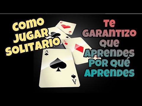 Solitaire how to play / learn to play solitaire easily / solitaire / card game / deck