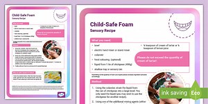 Child-Safe Foam Recipe