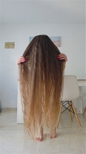 My Hair is So Long It Will Soon Touch the Floor… Care Takes Forever 😱