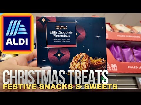 Aldi Christmas Treats 2025 - New Arrivals - Festive Snacks & Sweets