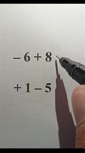 How to Work with Positive and Negative Numbers in Math! #matematica #math #mathematics