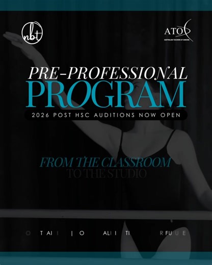 The next step is yours... Our Pre-Professional Program is now open for post-HSC dancers looking to refine their technique, explore ballet and contemporary, and train with personalised guidance. Auditions can be in-person at the studio, submitted via solo performance footage, or through a video audition of specific exercises, whatever suits you best. Step into the studio, step onto the stage, and take the next step in your dance journey. #preprofessional #ballettraining #dancegoals #newcastleball