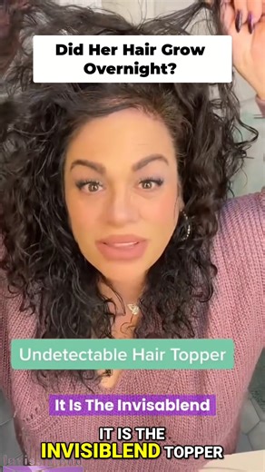 🕒 𝐓𝐡𝐞 "𝐎𝐯𝐞𝐫𝐧𝐢𝐠𝐡𝐭" 𝐇𝐚𝐢𝐫 𝐓𝐫𝐚𝐧𝐬𝐟𝐨𝐫𝐦𝐚𝐭𝐢𝐨𝐧! ✨ 𝐋𝐨𝐨𝐤 𝐚𝐭 𝐭𝐡𝐢𝐬! 𝐈𝐭’𝐬 𝐥𝐢𝐤𝐞 𝐦𝐲 𝐡𝐚𝐢𝐫 𝐣𝐮𝐬𝐭 𝐠𝐫𝐞𝐰 𝐛𝐚𝐜𝐤 𝐨𝐯𝐞𝐫𝐧𝐢𝐠𝐡𝐭. 😲💖 You guys, I am obsessed with the Invisablend Topper! It looks just like my own hair and feels so light and natural. 🍃 Stop pinning your hair up and start letting it down. You deserve to feel this confident every single day! 𝐷𝑀 𝑢𝑠 𝑡𝑜 𝑓𝑖𝑛𝑑 𝑦𝑜𝑢𝑟 𝑝𝑒𝑟𝑓𝑒𝑐𝑡 𝑚𝑎𝑡𝑐ℎ! 👇 #USAHairBeauty, #AmericanLuxuryHai