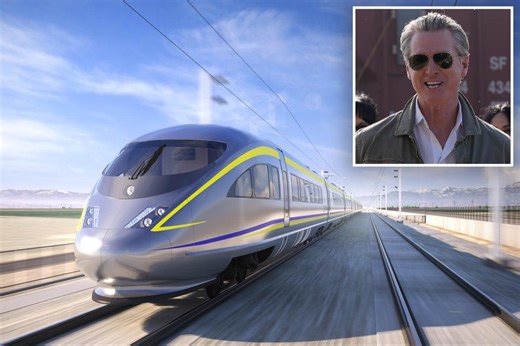 Gavin Newsom bragged about High-Speed Rail ‘structures’ — shocking pictures reveal true story of $15 billion boondoggle