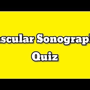 Vascular Sonography Registry Review