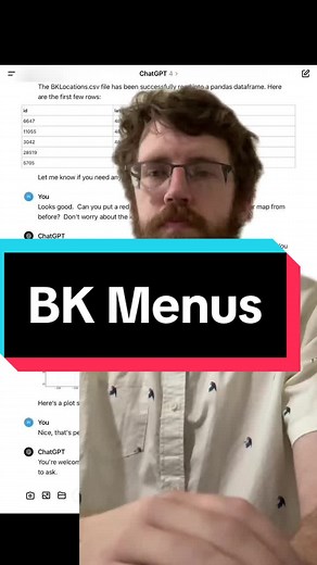 Exploring Burger King Menus with ChatGPT