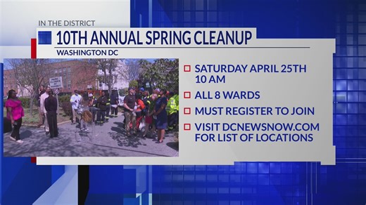 10th Annual DC Spring Cleanup event set for this weekend