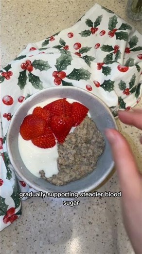 If oatmeal spikes your blood sugar, then try our Strawberries & Cream Oatmeal.
